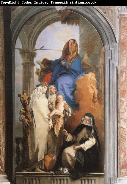 Giovanni Battista Tiepolo Pala delle Tre Sante